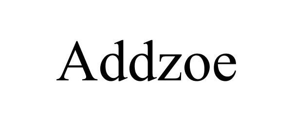 Trademark Logo ADDZOE