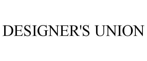  DESIGNER'S UNION