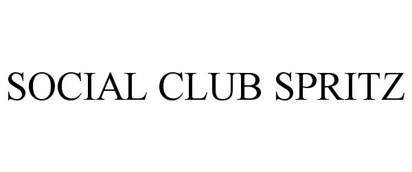  SOCIAL CLUB SPRITZ