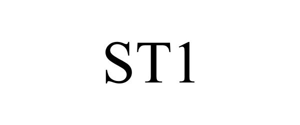 Trademark Logo ST1