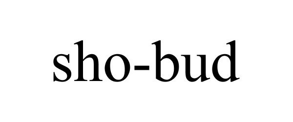 Trademark Logo SHO-BUD