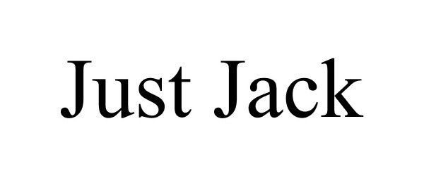 Trademark Logo JUST JACK