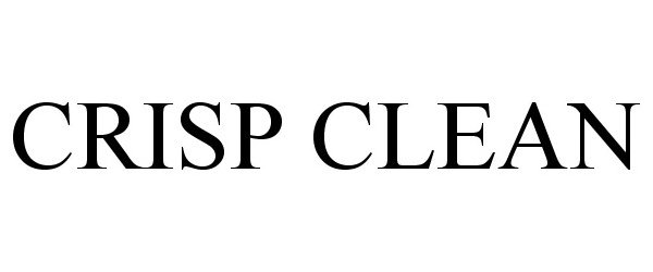  CRISP CLEAN