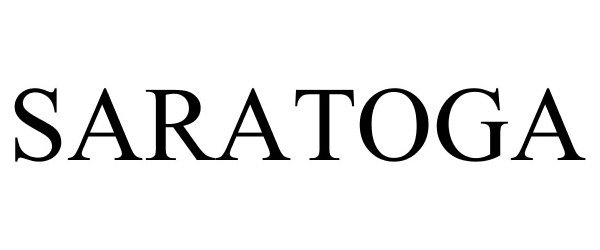 Trademark Logo SARATOGA