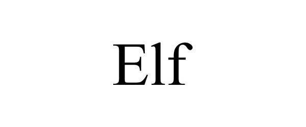 Trademark Logo ELF