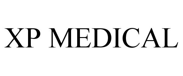 Trademark Logo XP MEDICAL