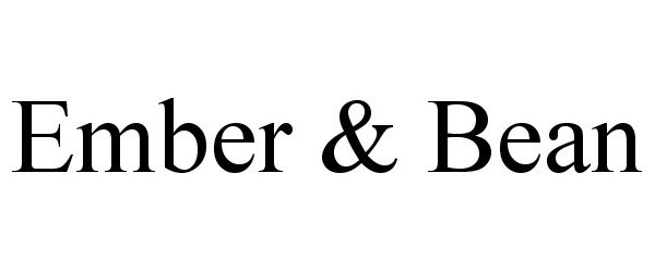 Trademark Logo EMBER & BEAN