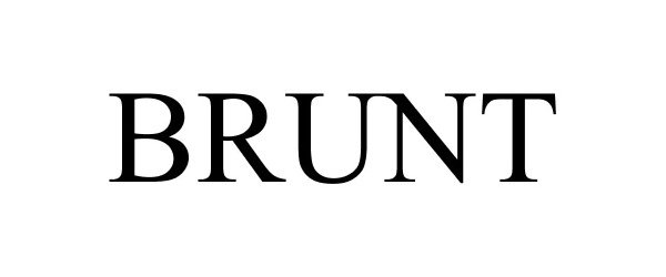 Trademark Logo BRUNT