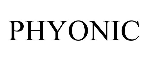 Trademark Logo PHYONIC