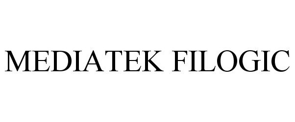 Trademark Logo MEDIATEK FILOGIC