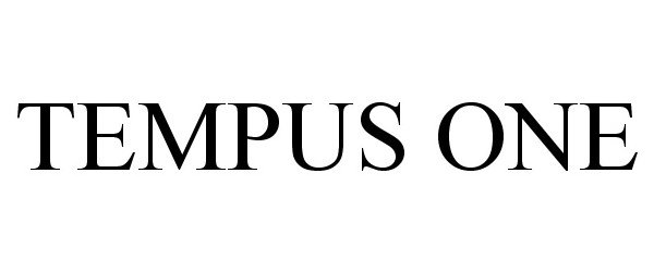 Trademark Logo TEMPUS ONE