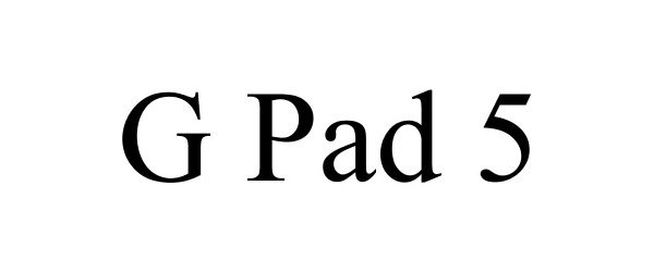 Trademark Logo G PAD 5