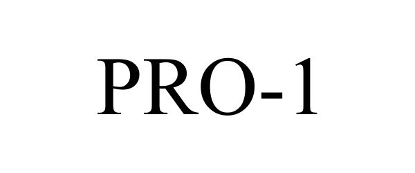 Trademark Logo PRO-1