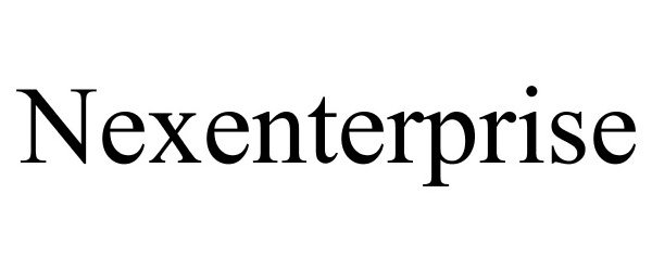 Trademark Logo NEXENTERPRISE