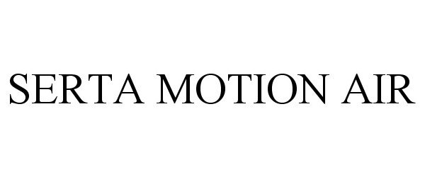 Trademark Logo SERTA MOTION AIR