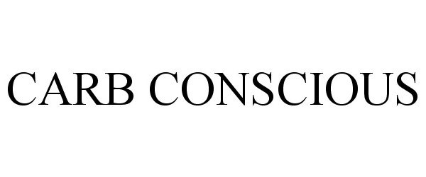 Trademark Logo CARB CONSCIOUS
