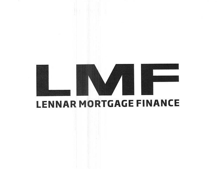 Trademark Logo LMF LENNAR MORTGAGE FINANCE