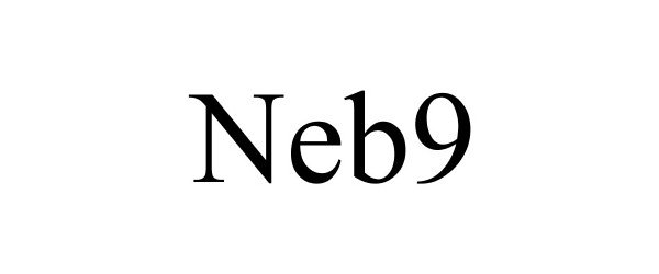 Trademark Logo NEB9
