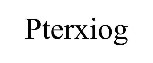 Trademark Logo PTERXIOG