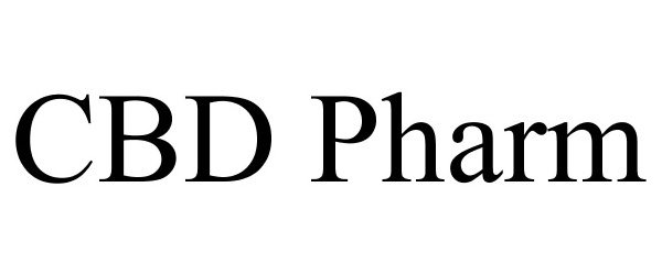Trademark Logo CBD PHARM