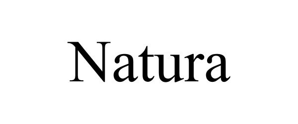 Trademark Logo NATURA