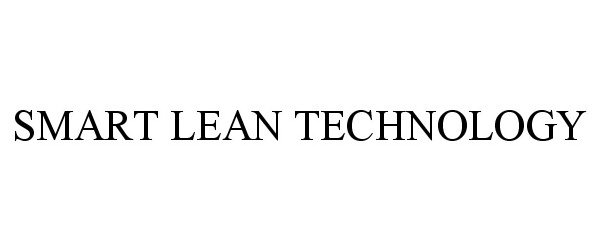 Trademark Logo SMART LEAN TECHNOLOGY