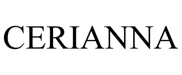 Trademark Logo CERIANNA