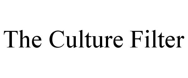 Trademark Logo THE CULTURE FILTER