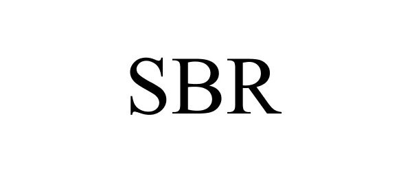 Trademark Logo SBR