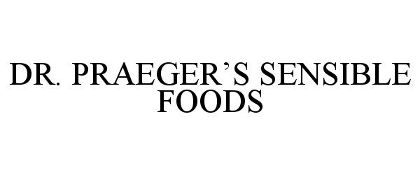  DR. PRAEGER'S SENSIBLE FOODS