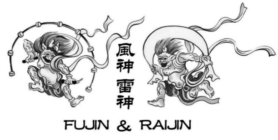 Trademark Logo FUJIN & RAIJIN