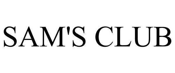 Trademark Logo SAM'S CLUB