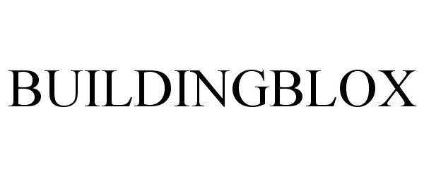 Trademark Logo BUILDINGBLOX