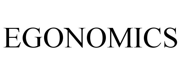 Trademark Logo EGONOMICS
