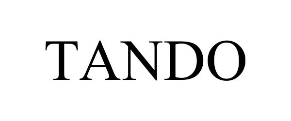Trademark Logo TANDO