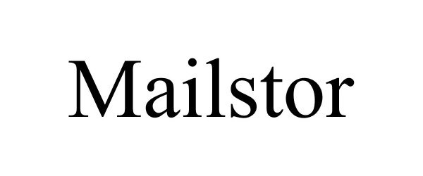 Trademark Logo MAILSTOR