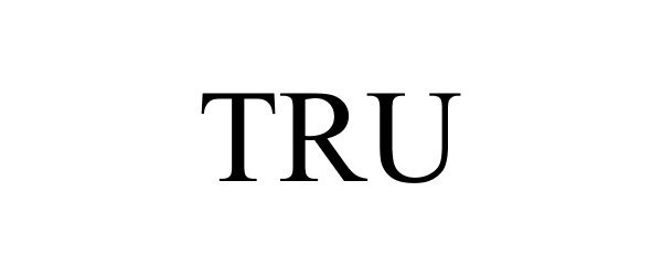 Trademark Logo TRU