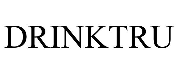 Trademark Logo DRINKTRU