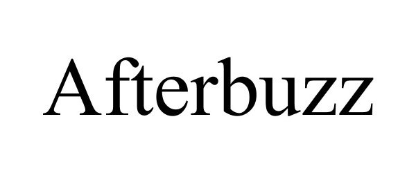 Trademark Logo AFTERBUZZ