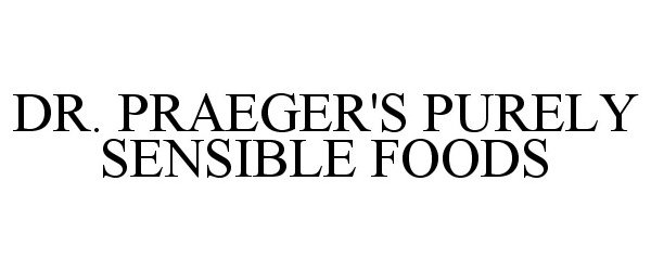  DR. PRAEGER'S PURELY SENSIBLE FOODS