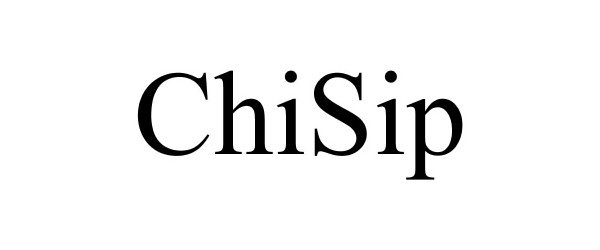 Trademark Logo CHISIP