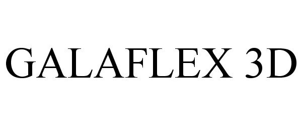 Trademark Logo GALAFLEX 3D