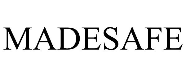 Trademark Logo MADESAFE