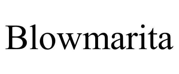 Trademark Logo BLOWMARITA