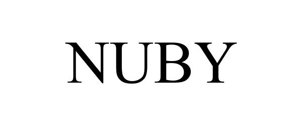 Trademark Logo NUBY