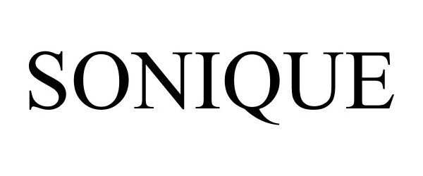 Trademark Logo SONIQUE