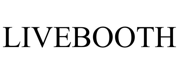 Trademark Logo LIVEBOOTH