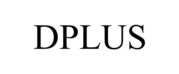 Trademark Logo DPLUS