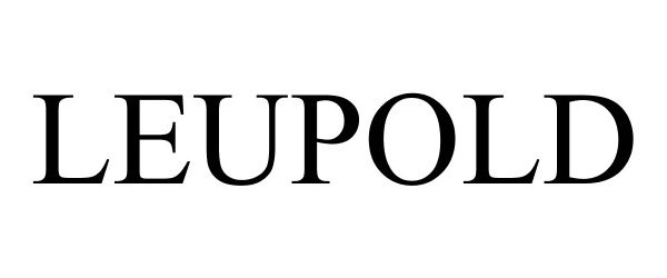 Trademark Logo LEUPOLD