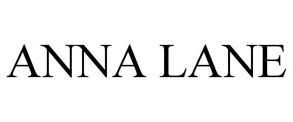 Trademark Logo ANNA LANE